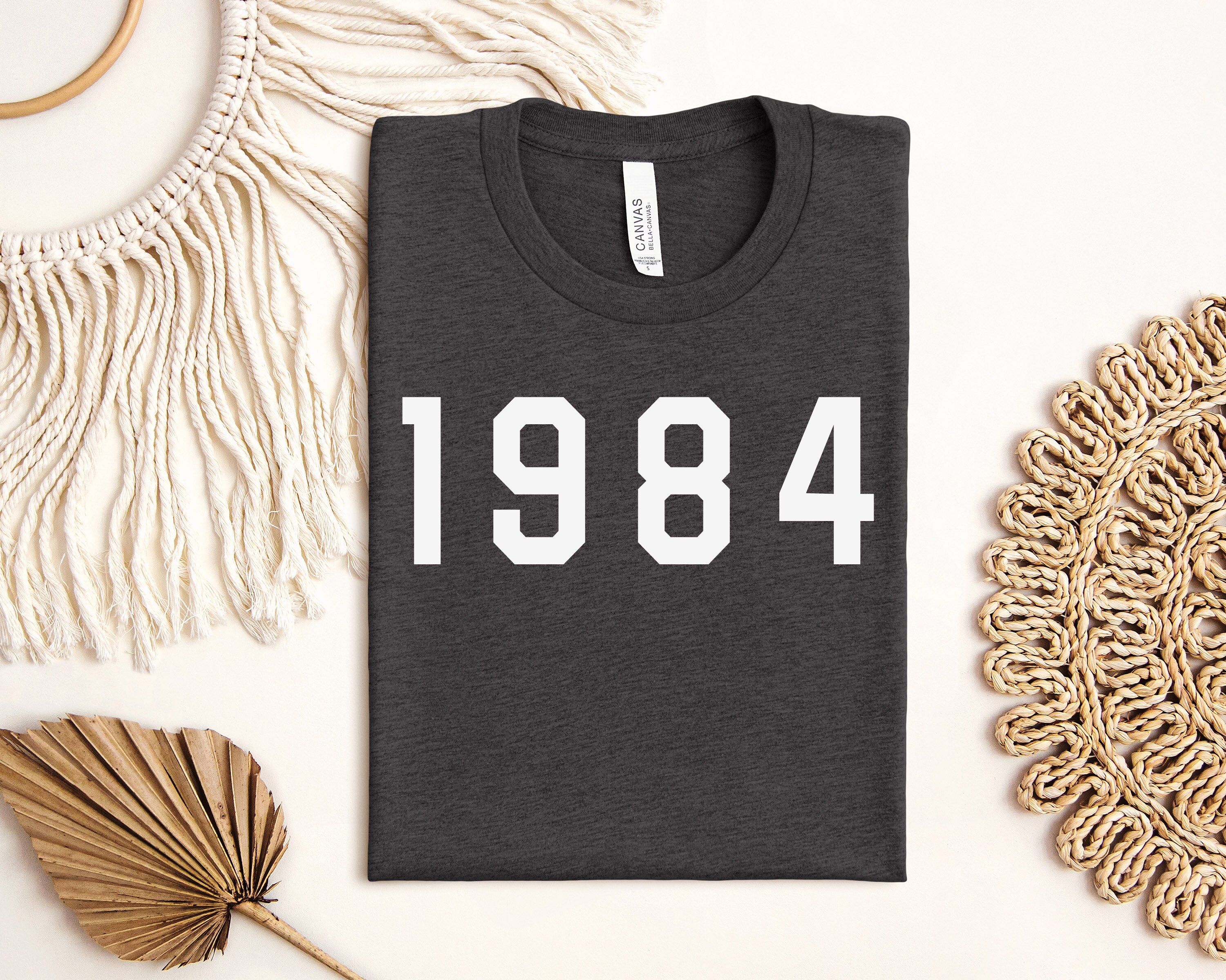 Maglietta Donna Vintage 1984 - Limited Edition Compleanno | T-Shirt Originale Stampata A Mano
