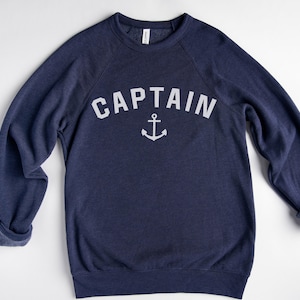 Captain Shirt, Boating Gifts For Men, Valentines gifts, Lake Life Sweatshirt, Gifts For Boyfriend, Captain And First Mate Shirt,sailing gift