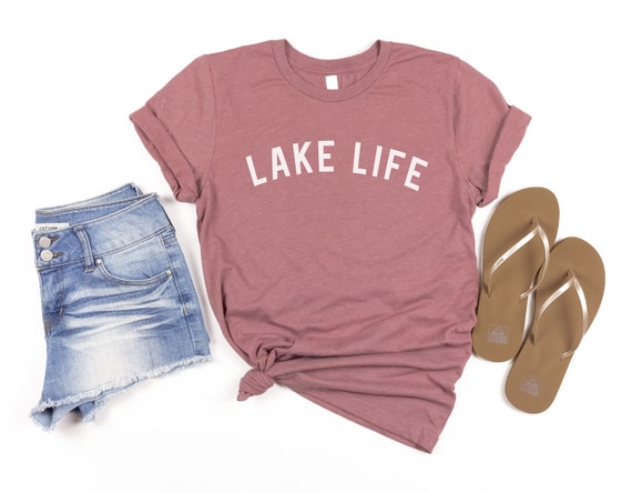 Lake Life Shirt, Summer Tshirt, Best Friend Gift, Lake Shirt, Spring Clothing, Womens Clothing, Camping Shirt, Beach Shirt, Fishing Tshirt