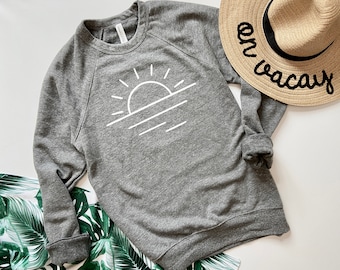 Beach Sweatshirt, You are my Sunshine, Gifts for Mom, Lake Sweatshirt, Beach Shirt, Comfy Sweatshirt, Positive Clothing for Women