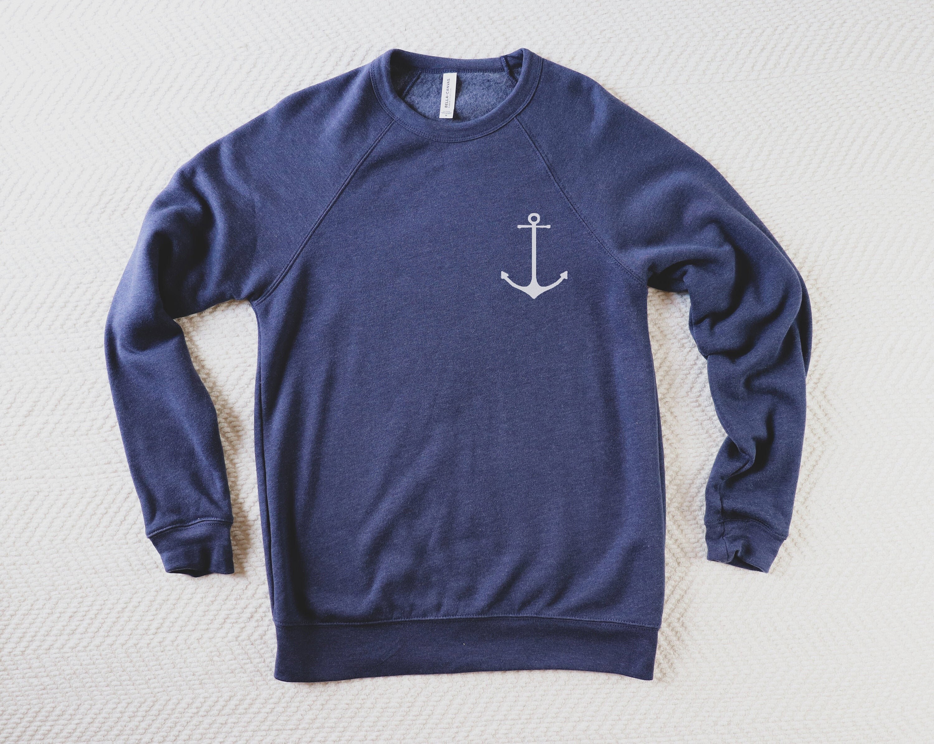 トップス Mersedes Anchor Inc. Crew Sweat L Anchor Sweatshirt In Original Cotton Terry For Women | J.Crew