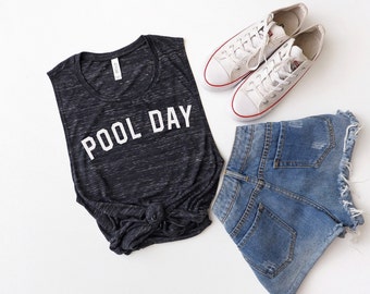 Camisa de piscina, regata de verão, regata de quatro de julho, regata de piscina, regata de verão, regata muscular, regata feminina, regata, regata muscular, praia