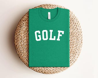 Camiseta de golf para mujer, bonita camiseta de golf, camiseta de golf para mujer, regalo para el Día de la Madre, estilo club de campo, atuendo de golf preppy, regalos de golf para ella