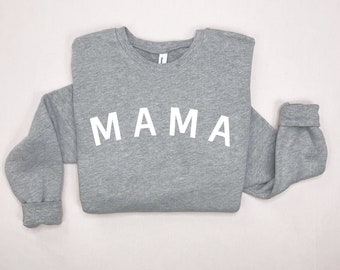 Moletom Minimalista para Mamãe | Presente de Dia das Mães para a Mamãe | Moletom Plus Size para Mamãe | Presente para a Mamãe | Moletom Estético para Mamãe | Presente Aconchegante para Ela