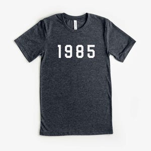 Men’s 40th Birthday Shirt, 1985 Retro T-Shirt, Vintage 1985 Tee, 40 Years Old Birthday Gift, Classic 80s Birthday Shirt, Birthday Gift