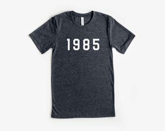 Maglietta per il 40° compleanno da uomo, maglietta retrò del 1985, maglietta vintage del 1985, regalo di compleanno per 40 anni, maglietta classica per il compleanno degli anni '80, regalo di compleanno