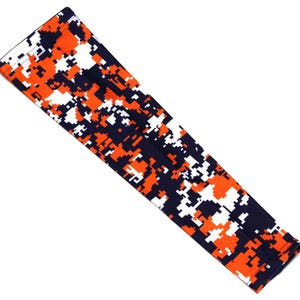 Wholesale Pack of 10 Pieces Orange Navy White Camo Baseball Arm Sleeve Compression Shoot Football Golf Team Arm sleeves youth adult sizes