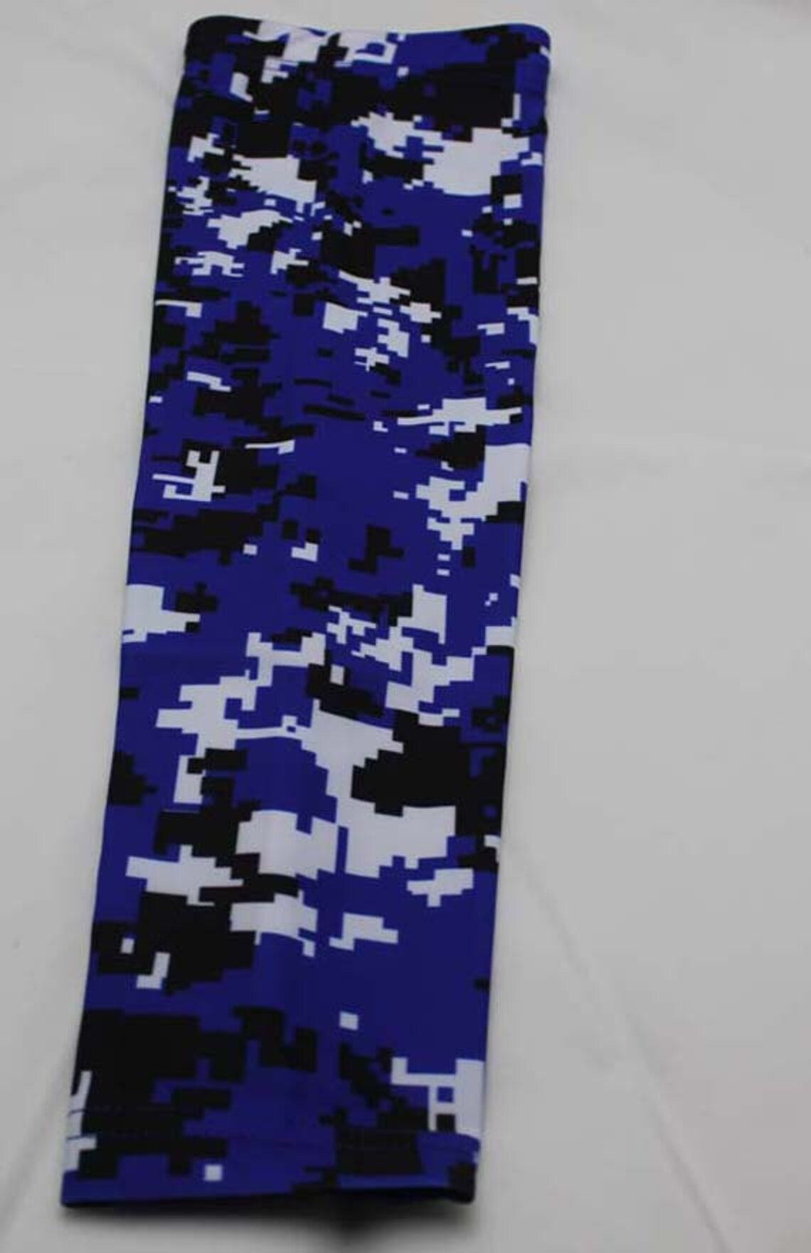 Royal Blue Digital Camo Arm Sleeve Compression Baseball Football Golf
