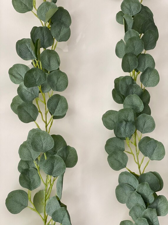 Silver Dollar Eucalyptus Leaves Greenery Garland Eucalyptus Table