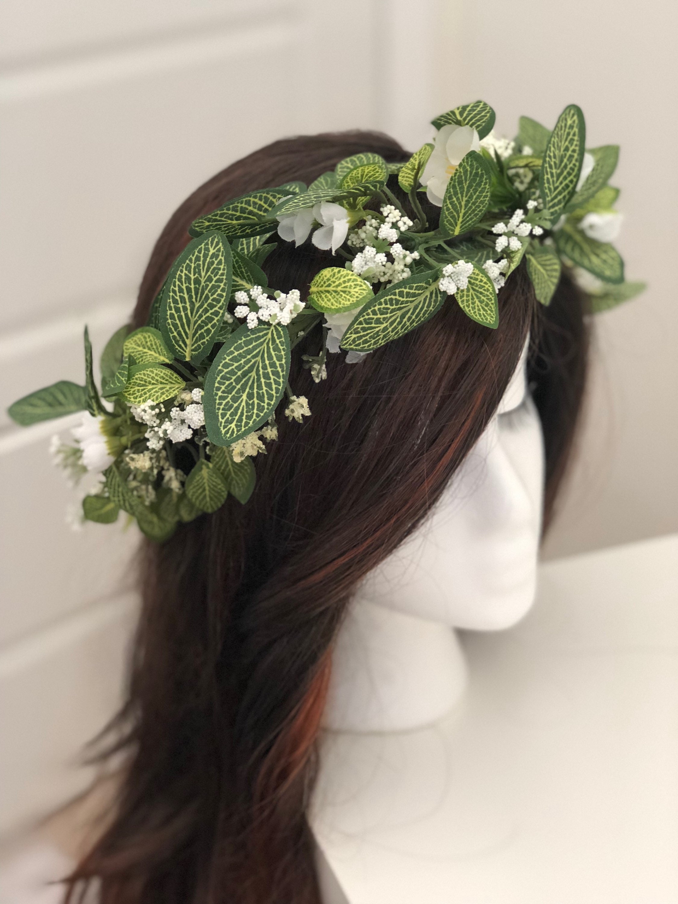 greenery crown