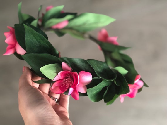 hawaiian floral crown