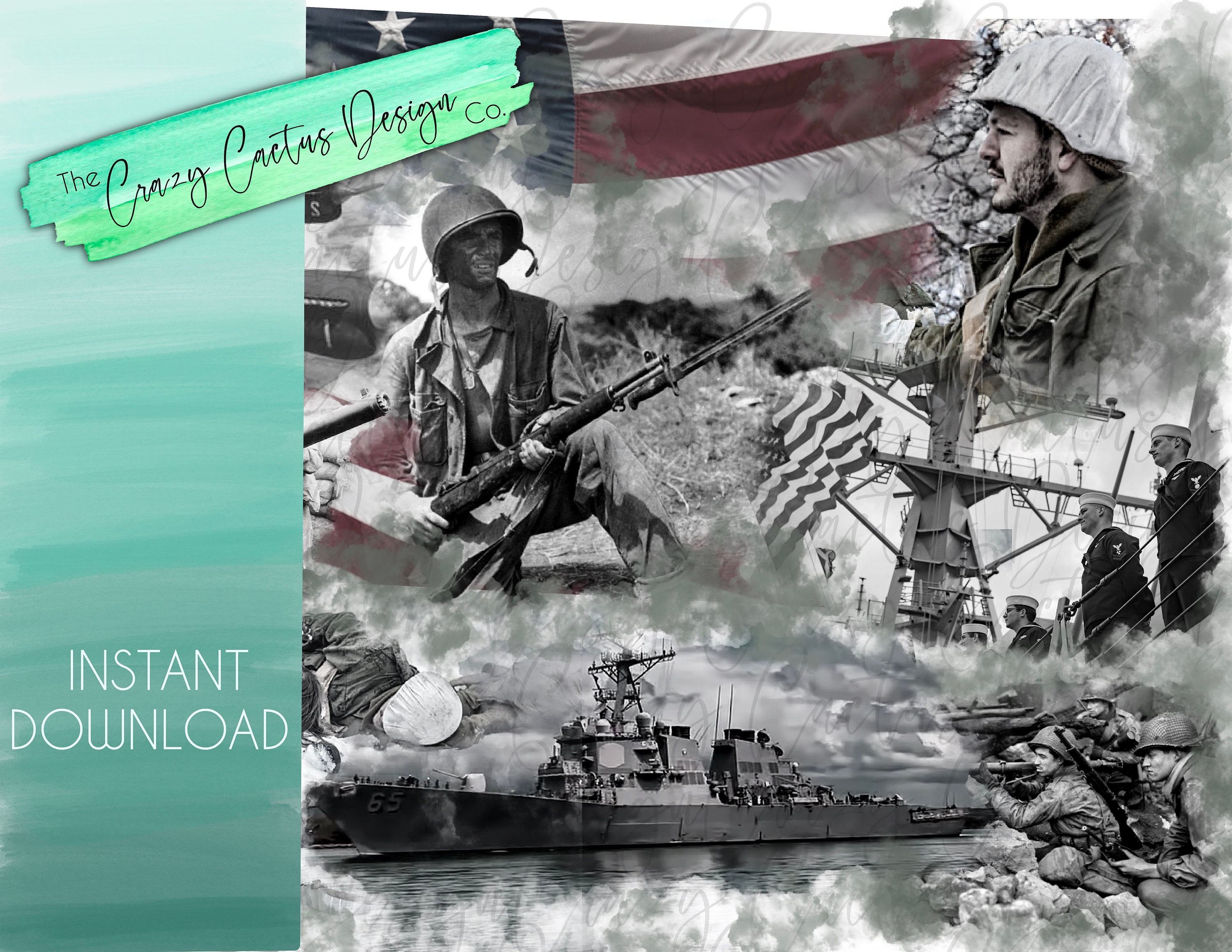 wwii-collage-for-printing-waterslides-sublimation-etsy