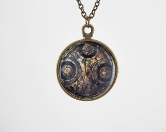 Steampunk Doctor Who Pendant