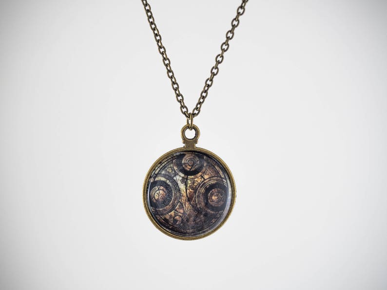 Steampunk Doctor Who Pendant