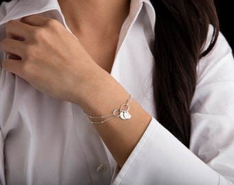 Personalisierte Mutter Armband, Infinity Armband, Brautjungfern, Weihnachten Geschenk IN502-24