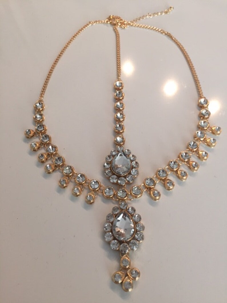 Silver Gold Kundan Matha Patti Wedding Bridal Goddess Bohemian Etsy