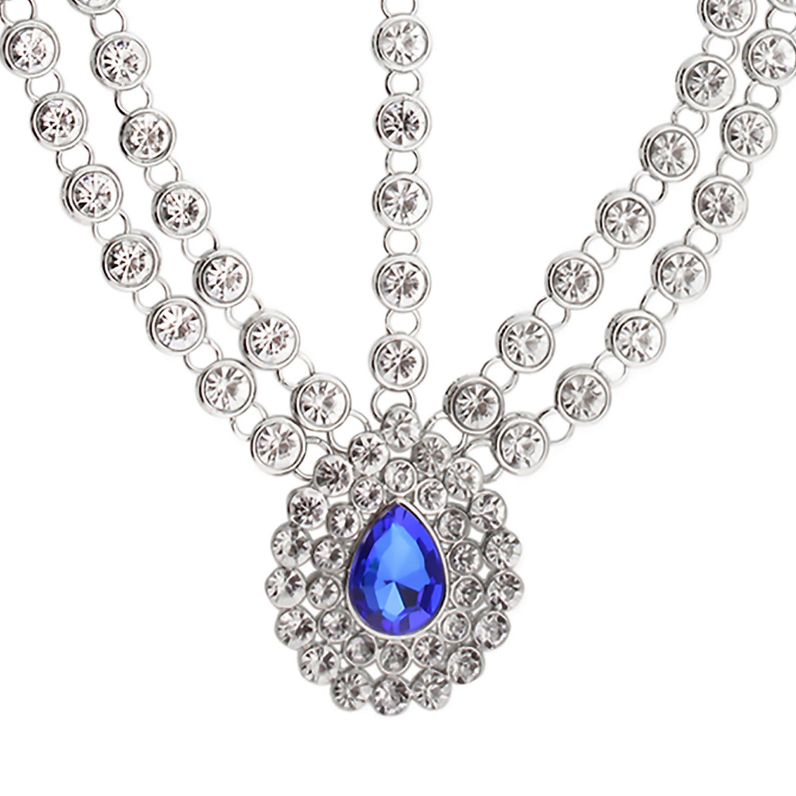 STUNNING Clear Rhinestone Hair Chain Head Chain Hair Jewelry Etsy