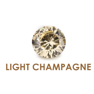 BirthStones Light Champagne CZ