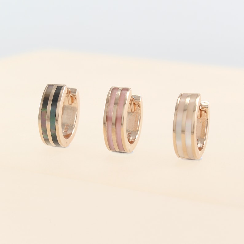 14K 12mm Solid Gold Huggie Earring Huggie Hoop Earrings Gold Etsy