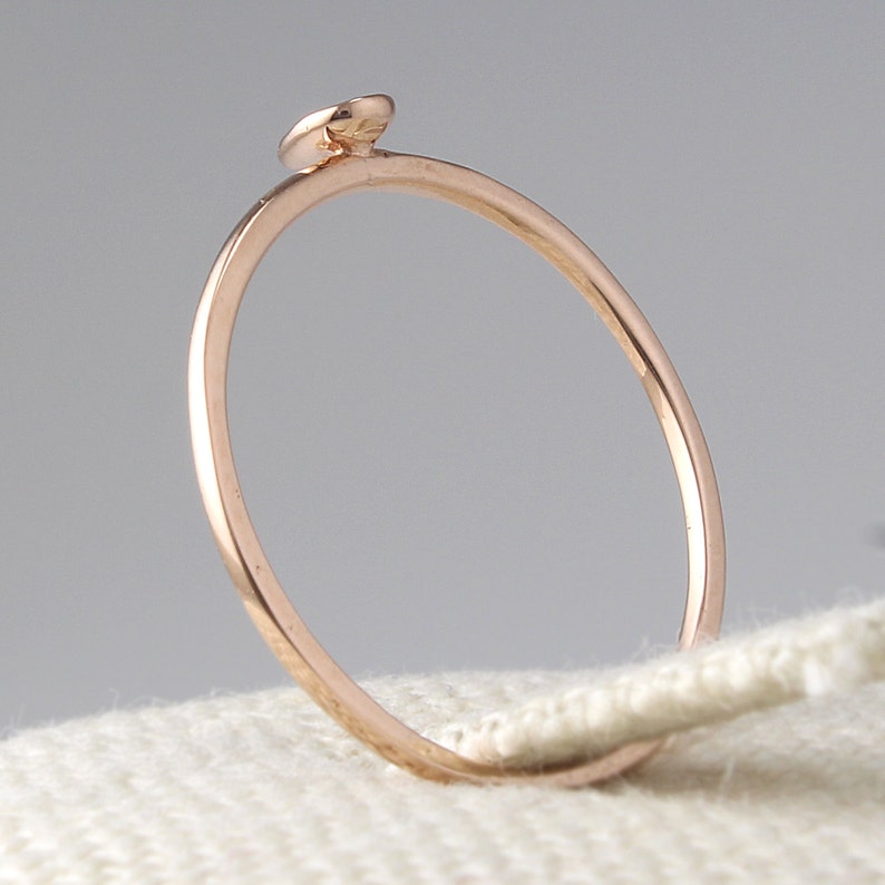 pear shaped stackable rings