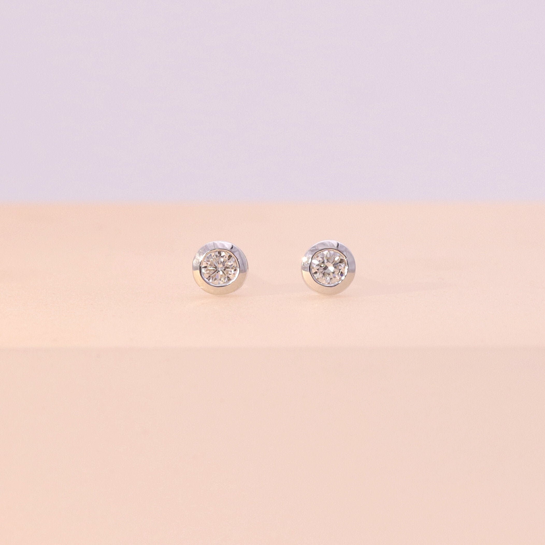 0.1 carat 2024 diamond earrings