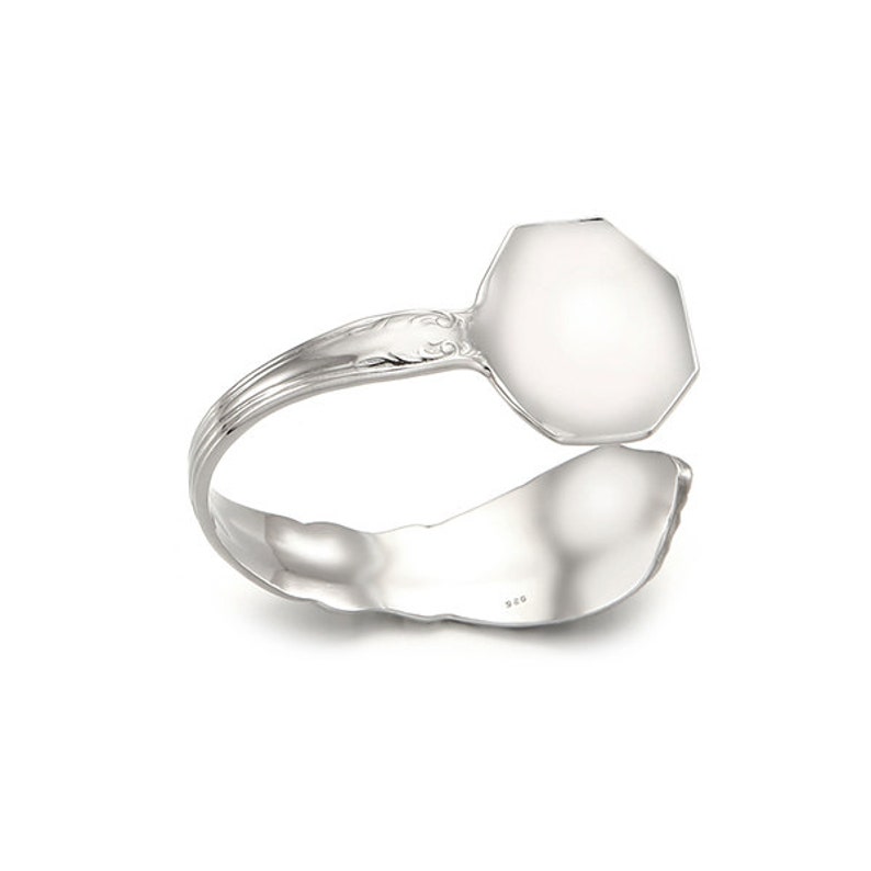 Prince Eugene Spoon Cuff Bracelet in Sterling Silver Etsy