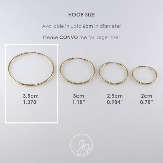 2.5 cm diameter on sale ring size
