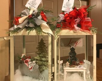 Download Free Christmas Lanterns Etsy SVG DXF Cut File