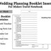 Midori Traveler Notebook Printable Booklet, Wedding Planner, Wedding ...