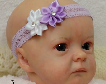 Asst. pretty doll headbands. For 12"& up heads. Tink Brown, Sierra Said, silicone Maybelle, reborn dolls, silicone dolls. NO DOLLS INCLUDED