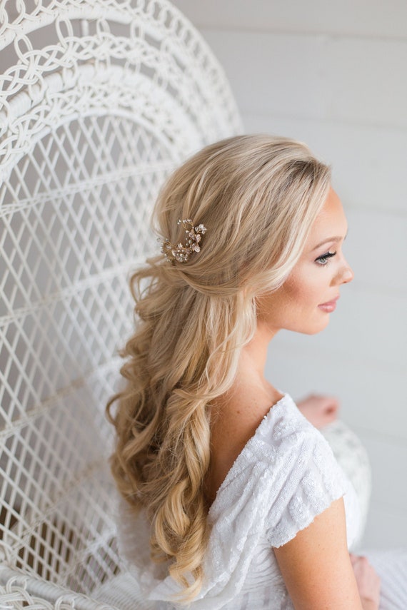 Wedding Hair Piecewedding Hair Pieceswedding Hair Etsy
