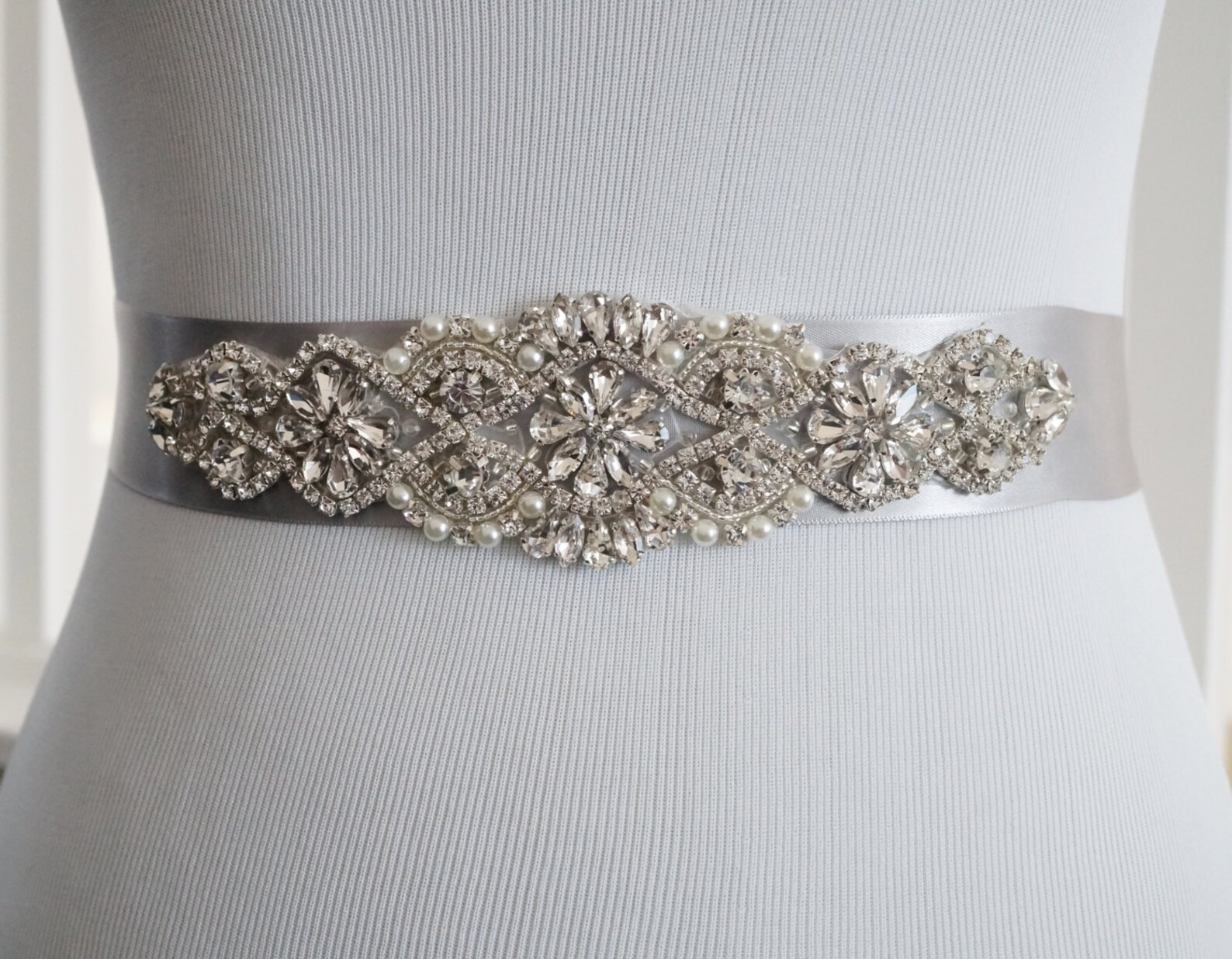 rhinestone belt sash