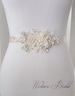 Floral Wedding Sash, Bridal Belt, Custom Wedding Belts and Sashes - Style 789 