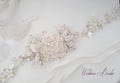Floral Wedding Sash, Bridal Belt, Custom Wedding Belts and Sashes - Style 789.1