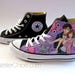 Anime lover gift painted manga sneakers custom anime shoes | Etsy