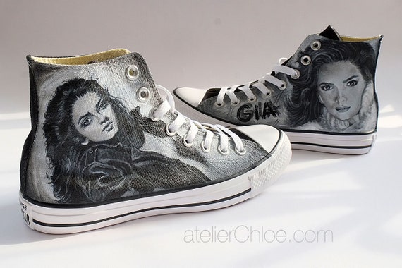 Rosa Floyd Fan Kunst benutzerdefinierte Converse dunkle Rosa Floyd Fan Kunst benutzerdefinierte Converse dunkle