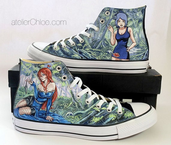 Anime-Themed Sneakers : anime themed shoes