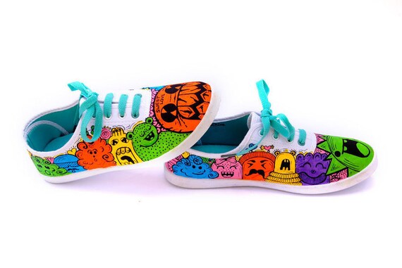 colorful kids vans