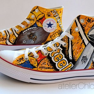 Steelers Custom Shoes - Color Rush Collection — VC2ART