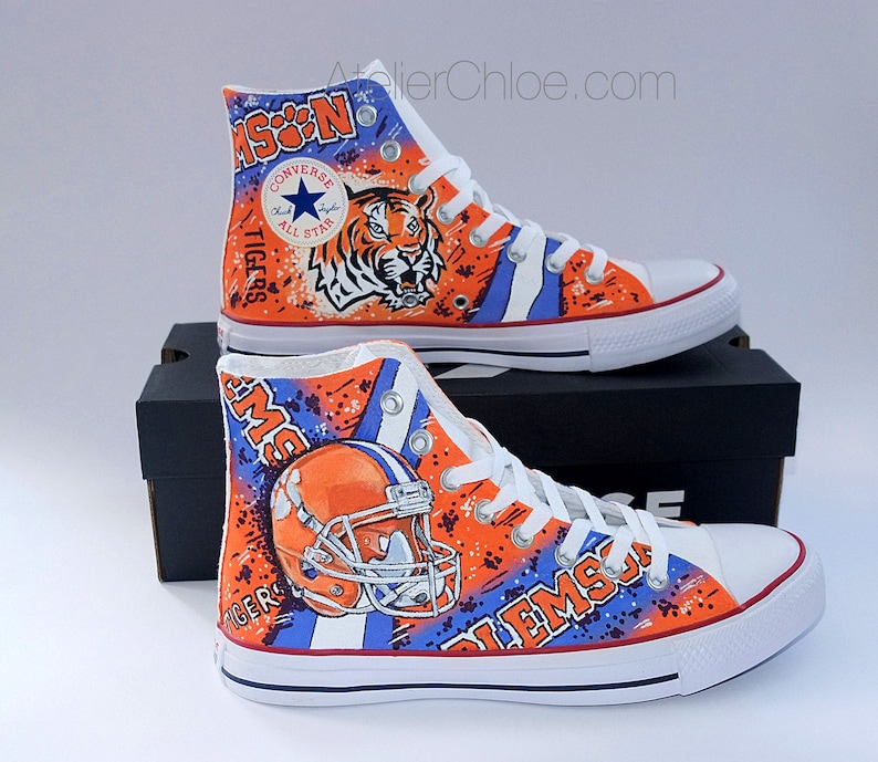 Sports Team Converse Shoes Custom Football Fan Sneakers Etsy Sports Team Converse Shoes Custom Football Fan Sneakers Etsy