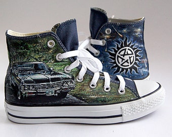 Customized converse painted sneakers hand painted converse fanart shoes any character and design mens womans gift Holiday gift guide