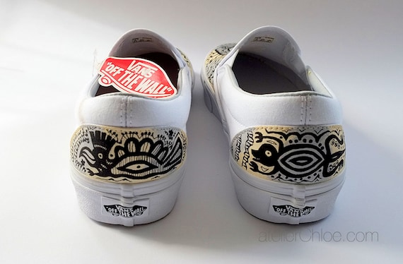 vans aztec shoes