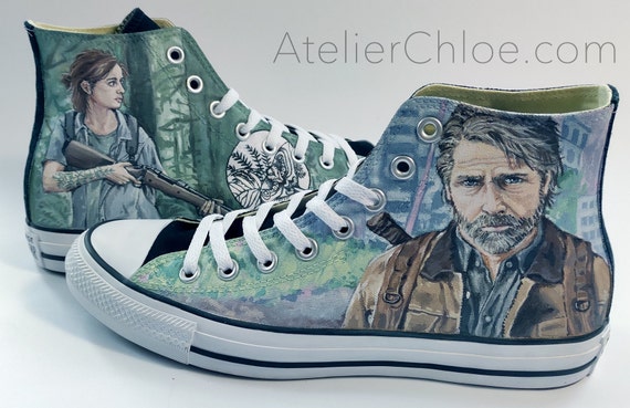 Horror Game Shoes Painted Video Game Converse Shoes - Etsy Denmark