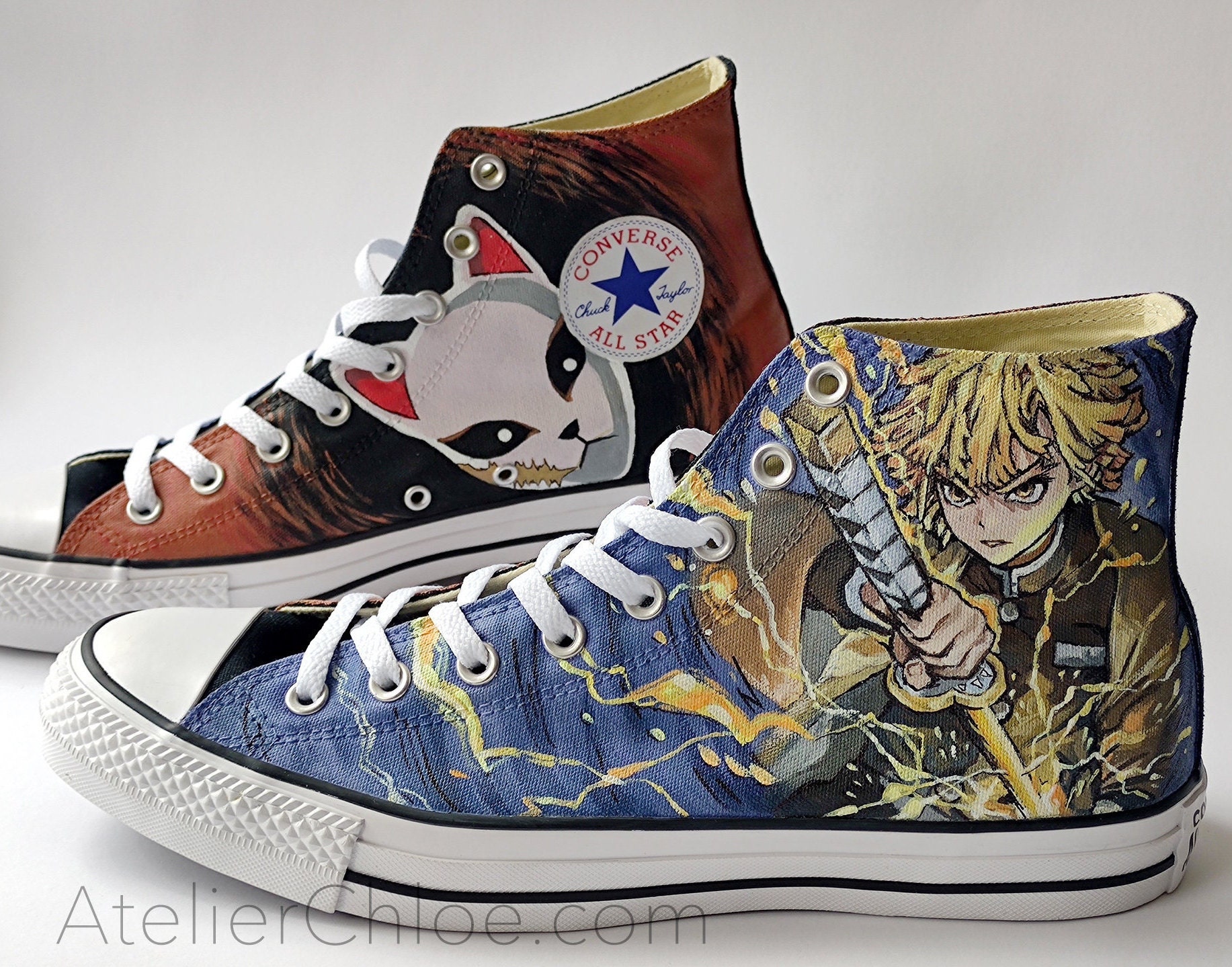 Lover Custom Shoes Painted Manga Customized - Etsy España
