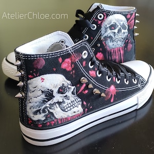 Emo Converse Etsy