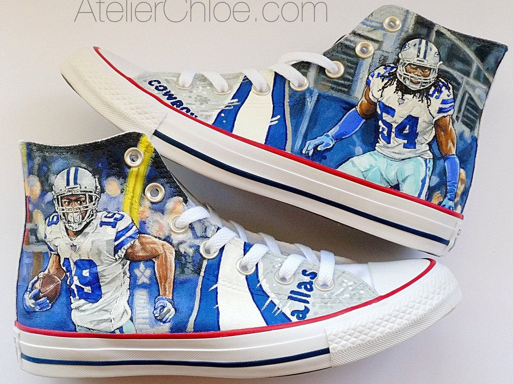 custom dallas cowboys converse