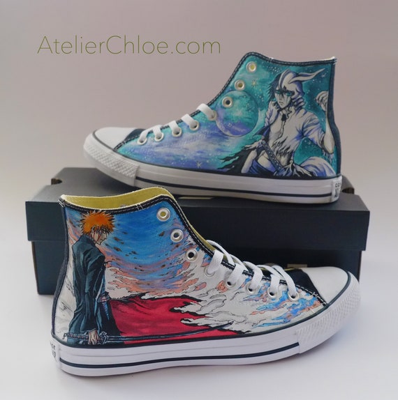 Custom Anime Converse Painted Vans Painted Shoes Anime - Etsy Custom Anime Converse Painted Vans Painted Shoes Anime - Etsy