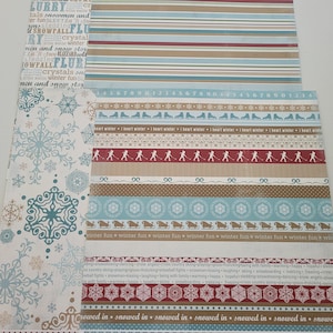SCRAPBOOK PAPER, Carta Bella, Winter, Summer & Play