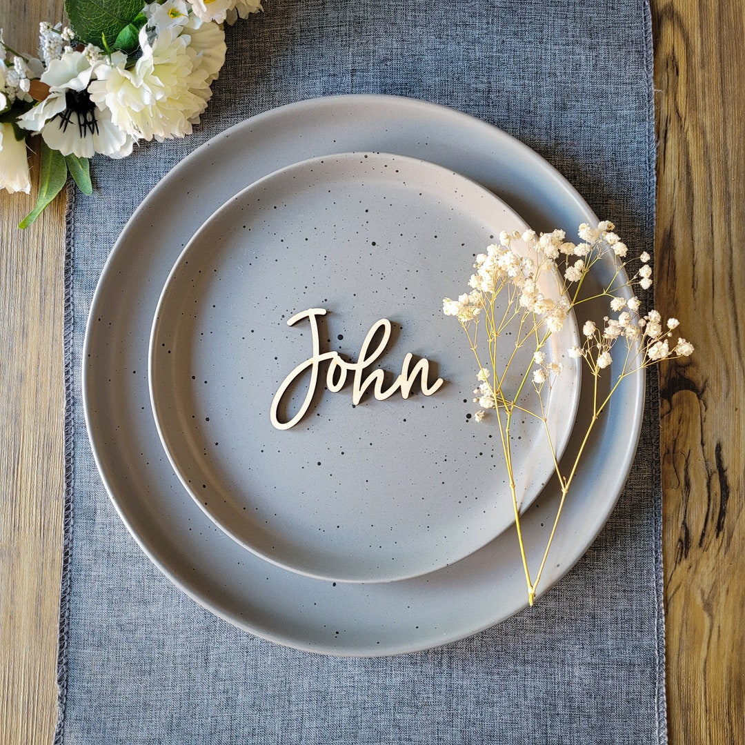 Personalised Place Names Wooden Place Names Unique Wedding Favours