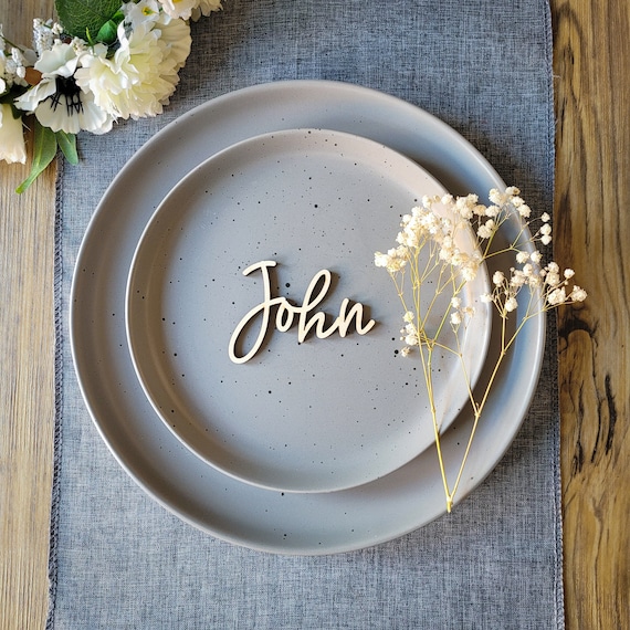 Personalised Place Names Wooden Place Names Unique Wedding Etsy UK